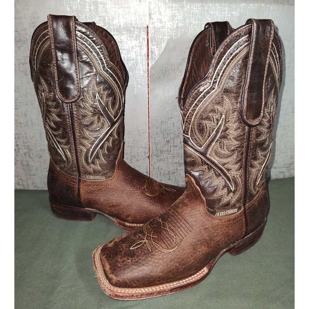 Texas Country Western Cowboy Boots Sz 23